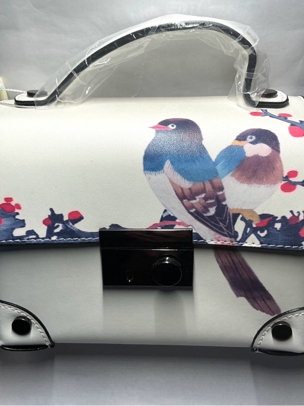 BIRD FLOWER (RARE) SATCHEL - Picture 4 of 12